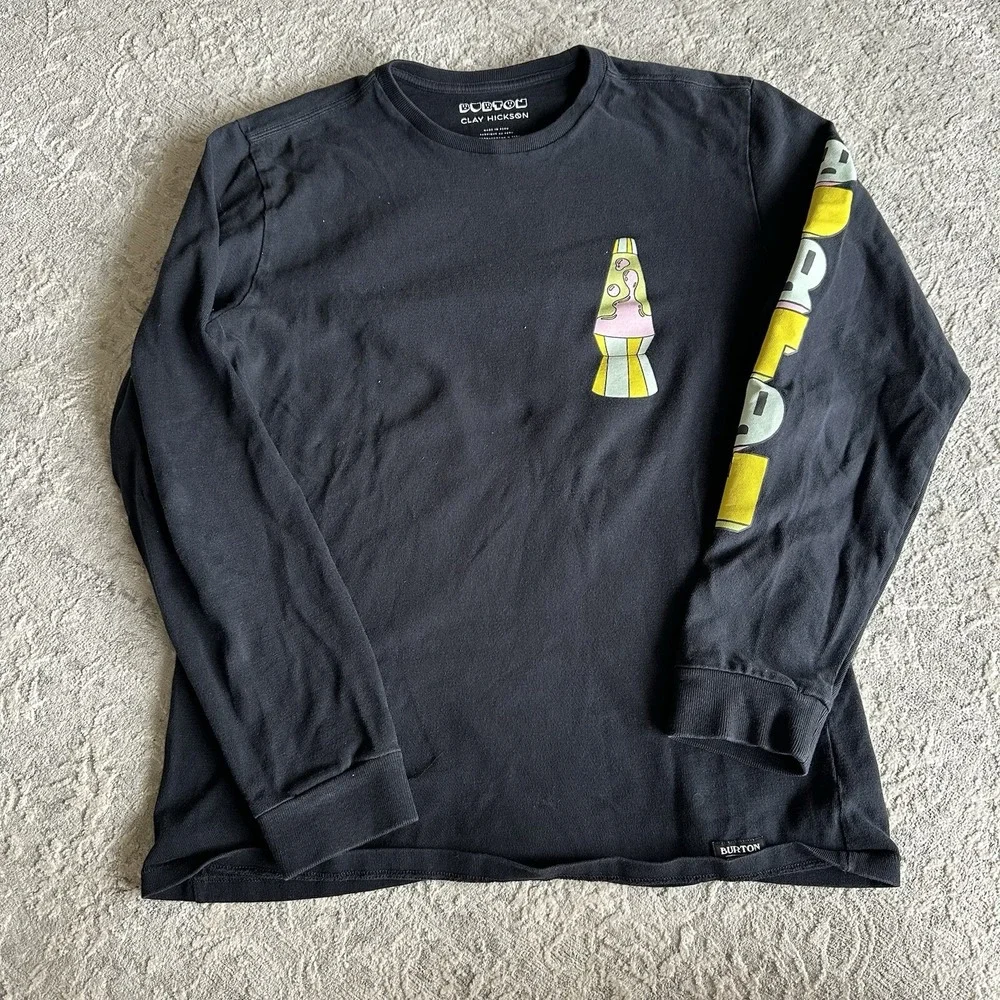 Burton Westgate Long Sleeve T-Shirt - Men's Size Small - Clay Hickson Style - Picture 2 of 8